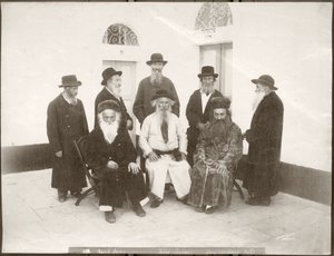 欧洲老年犹太人，c.1898-1911 作者 美国摄影师